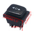 TWTADE Momentary Polarity Reverse Switch - Waterproof DC 12V 10A Control Motor for Hoist, Crane, 6 Pin Rocker Toggle
