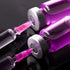 100 Pack 3ml Plastic Luer Lock Syringe with 18Gauge and Cap, Individually Sealed for Scientific Labs, Measuring Liquid