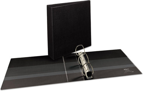 Avery 79692 EZD Nonstick View Binder, 2-Inch Capacity, 11-Inch x8-1/2-Inch , Black by AVERY