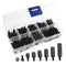 ShareGoo M3 Nylon Standoffs Hex Spacers Screws Nuts Assorted Kit for RC FPV Drone Quadcopter Frame, 180PCS