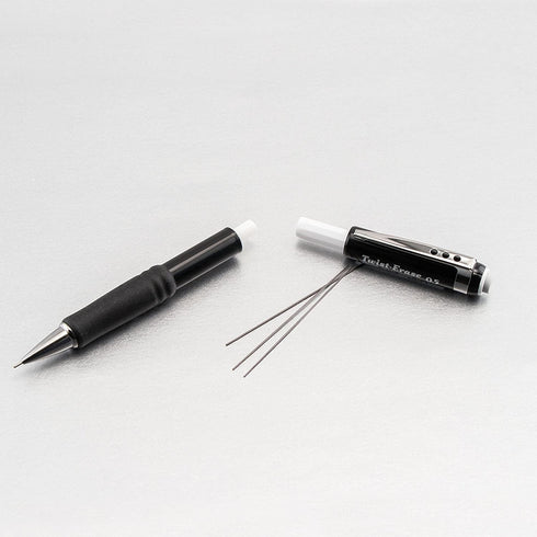 Pentel Mechanical Pencil 0.5 mm, Twist Erase III with Pre-Loaded Super Hi-Polymer HB Lead, 3-Pack