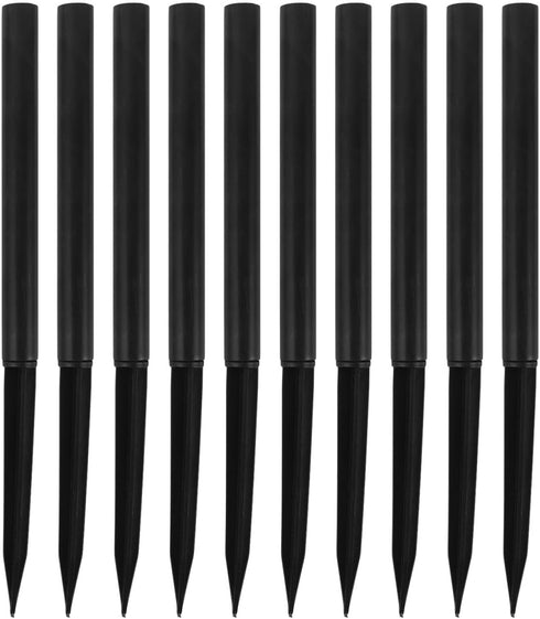 HANABASS Outdoor Ground Stakes for Solar Lights 10 Pack Landscape Lighting Spike