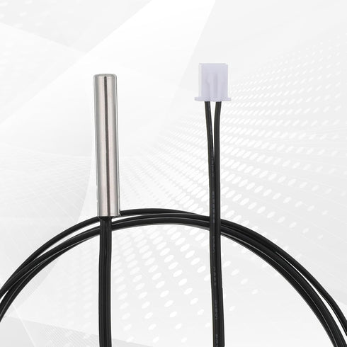 Qulkws 3 10K 1 3950 pcs Temperature Sensor Probe M Waterproof Temperature Probe Stainless Steel NTC Thermistor Sensor