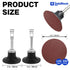 Linkiblock 300Pcs 2 inch Set 150 R-Type Quick Change Aluminum Oxide Surface Conditioning Sanding Discs Grit