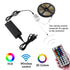 BZONE 44 2 Pack,LED Dimmer 3528 2835 5050 Key RGB LED IR Remote Control Light Remote Replacement Controller Wireless
