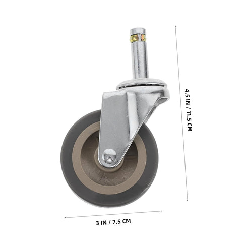 2pcs Vaguelly Sturdy Shopping Cart Replacement Wheels for Wheel Replacement Rolling Cart