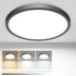 1PACK Flush Mount LED Ceiling Light Fixture, 6.5 Inch 12Watt, Dimmable & 3 Color Selectable, Low Profile Ceiling Lamp