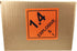 Hazard Class 1 D.O.T. Explosives 1.4S Hazmat Labels, 4x4 Inch Square, 500 Adhesive Labels