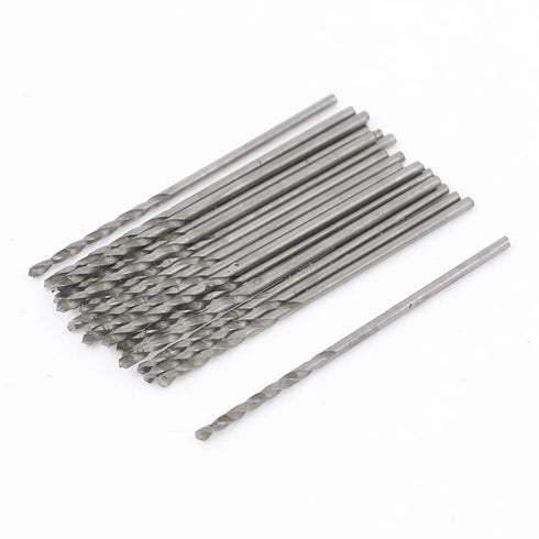 Utoolmart 20Pcs High Speed Steel Straight Shank Twist Drill Bits Set, 1.1mm Diameter Power Tool