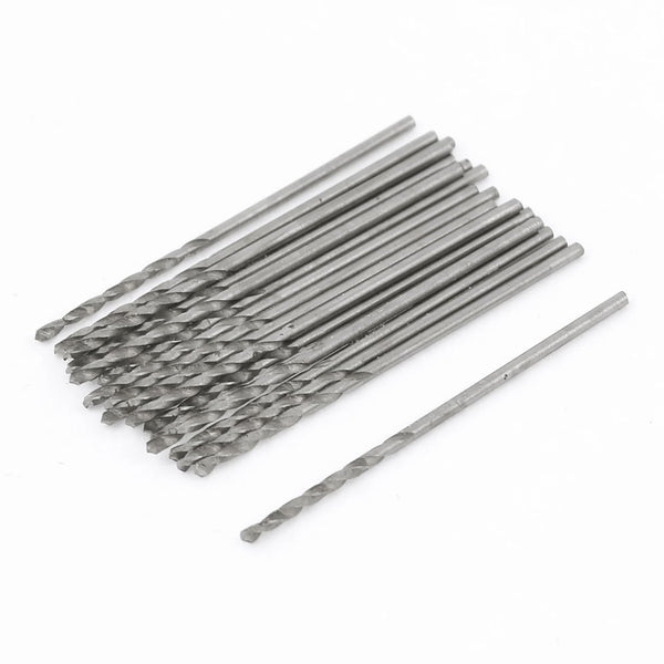 Utoolmart 20Pcs High Speed Steel Straight Shank Twist Drill Bits Set, 1.1mm Diameter Power Tool