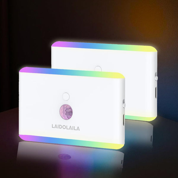 2-Pack Motion Sensor Night Light Cruise Approved, Magnetic & Rechargeable with USB,