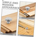 2pcs DOITOOL Self Adhesive Shower Grab Bars Adhesive Handles for Cabinets Doors No Drilling Required Sturdy Material