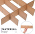 5-Pack 13.18x3.14 Inch MAGICLULU Cardboard Box Dividers, Carton Partition Inserts for Glassware Protection, Corrugated