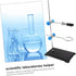 Mobestech Iron Stand Mini Clamps Micro Set, Miniature Tools Lab Condenser Clamp Chemistry Equipment