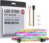 BTF-LIGHTING FCOB WS2811 IC RGB COB LED Strip 864LED/m Flexible High Density