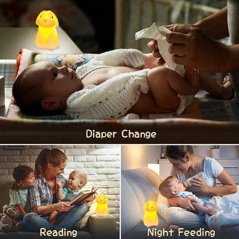 anso Adorable LED Night Light for Kids - Large Laurel Rabbit Decor