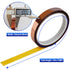 Heat Tape for Sublimation Transfer, Heat Resistant Adhesive Transfer Tape, No Residue, 6 Rolls 10mm x 33m (108ft)