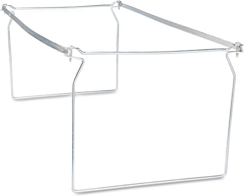 Universal UNV17000 Screw-Together Hanging Folder Frame, 23 in. to 26.77 in., Letter Size, Silver