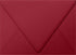 LUXPaper A7 Invitation Envelopes, 5 1/4" x 7 1/4", Garnet Red, 80lb. Text, 50 Qty