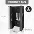 GEMLORD 2 toolboxes, Pcs Magnetic Glove Dispenser, Disposable Gloves Box Holder, Holds Boxes of Towels, Wipes