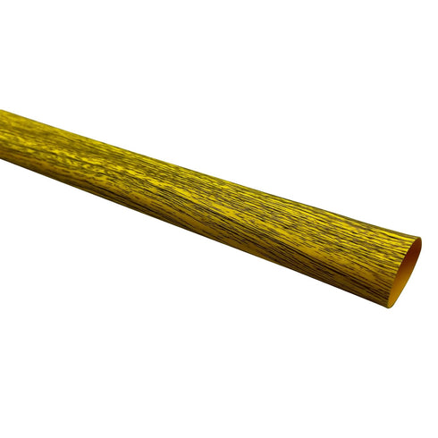 Accering Wood Grain Fishing Rod Grip Wrap, Heat Shrink Grip Tubing for Fishing Rod Handle