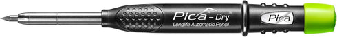 Pica Dry Automatic Pen + Green White Blue Refills, 3 Blue, 2 White, 3 Green