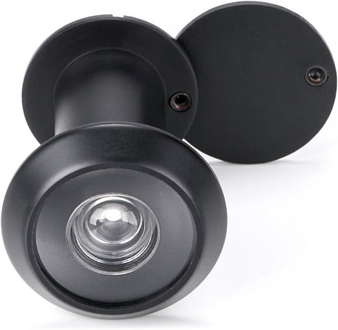 Sumnacon Safety Door Viewer,Solid Brass 220-degree Door Viewer/Peephole with Heavy Duty Rotating Privacy