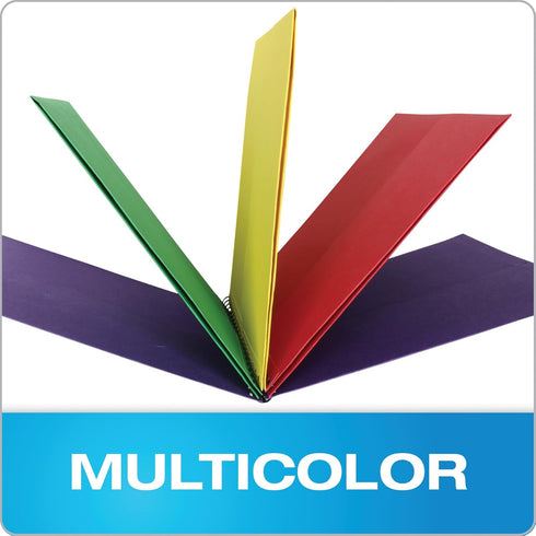 Oxford 8-Pocket Paper Folder, Multicolor, Letter Size, 200-Sheet Capacity, 8-1/2" x 11" (99656)