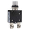 Thermal Circuit Breaker, 98 Series 50A 125/250VAC 32VDC Bottom Screw Push-Button Reset with Quick Connect Terminals