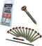 Velocity Concrete Screw Kit with RedSeal Moisture Barrier – Includes 12 High-Performance Concrete Screws, 1 Drill Bit,