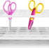 Scissors Rack Organizer, Art Craft Supplies Classroom Test Tube Display Rack for Office Desk