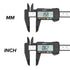 Electronic Digital Caliper, Plastic Vernier Measuring Tool with Extra Large LCD Screen, 0-6 Inch/150 mm