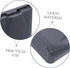 4pcs Veemoon Sturdy Castor Brake Pads for Shopping Carts Reliable Replacement Parts for Elevator Wheels Easy