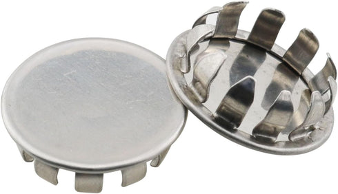 12PCS Round Steel Removable Seal Knockout Seal Electrical Box Knockout Plugs for Closure Unused Box Outlets