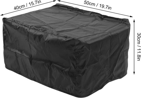 NOENNULL 3D 3D 210D (50*40*30cm) Printer Dust Cover Water Breathable Lightweight for Printing Machine Copier Engraver