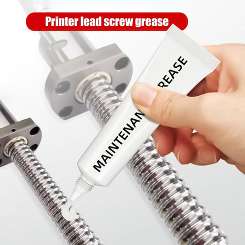 Generic 3D Printer Screw Grease Optical axis Lubricant, Guide Rail Track Bearing Oil | Anti-Rust Silencer White