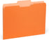 Blue Summit File Folders, Letter Size, 100 Pack, 1/3 Tab, Two-Tone Bright Colors