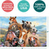 Tree-Free Greetings EcoNotes 12 Count Horses Selfie Notecard Set with Envelopes, 4 x 6 Inches