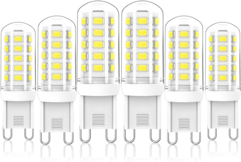G9 Dimmable LED Light Bulbs, 40W Halogen Equivalent, Chandelier Ceiling light bulbs,