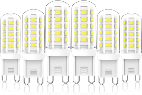 G9 Dimmable LED Light Bulbs, 40W Halogen Equivalent, Chandelier Ceiling light bulbs,