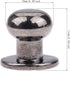 dophee 10Pcs Mini Drawer Knobs, Silver Zinc Alloy Pulls for Jewelry Box, Cabinet, Dresser, Closet, 0.39"x0.43"