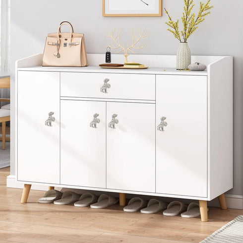 Mizhang Closet 4Pcs Cabinet Knobs Drawer Knobs,Cute Metal Dog Decorative Knob Pulls for Kitchen Cupboard Bedside Table