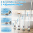 10-in-1 Electric Spin Scrubber for Cleaning, Voice Broadcast Rechargeable Power Scrubber, Aquarium Cleaner, Cordless