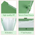Forvencer Expanding File Folder with 8 Pocket, Portable Letter Size Accordion File Organizer, Mint Green