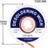 Solder Wicks, No-Clean 10ft Length Desoldering Braided Wicks, Solder Removal Tool for Electrical Components