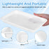 4 Pack 9.7 7.3 Inch GLEAVI Lab Trays Plastic, Acid and Alkali Resistant Chemical Reagent Containment Pan, Leak-Proof