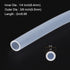 6.6ft 1/4" ID x 3/8" OD Silicone Tubing Clear Industrial Plastic Tubing Pure Silicone Hoses for Pump Siphoning Draining Irrigation Brewing