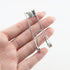 YHXiXi 12PCS 60x22mm Stainless Steel Recessed Lighting Spring Clip Fixed Pendant Light Fixtures for Securing Downlights