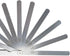 Feeler Gauge 17 Blades, 0.02mm to 1mm Thickness Gap Measuring Tool, 150mm/5.9" Length