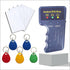 FIYYIA Handheld 125khz RFID Reader Writer,AWID and HID Copier with 5 T5577 Keyfobs